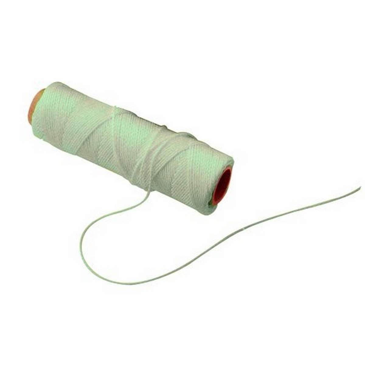 Bon 11-775 250ft Number-18 Braided Nylon Line - White