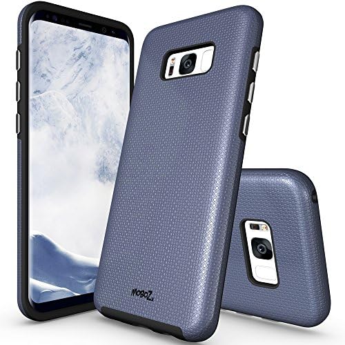 Galaxy S8 Plus Case, MoboZx [Premium Grippery] Dual-Layer [Rugged PC + Flexible TPU] Slim Protective Scratch-Resistant Shock-Proof Bumper For Samsung Galaxy S8 Plus - 2017 (Orchid Gray)