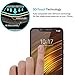 [2-Pack]Jbao Direct Xiaomi Pocophone F1 Screen Protector, 9H Hardness [Scratch Resistant][Anti-Fingerprint] [Bubble Free][Ultra Thin][Full Screen Coverage]Tempered Glass for Xiaomi Pocophone F1(Black)