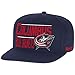 NHL Men's High Box Flat Brim Snapback Cap