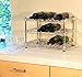 Seville Classics 12-Bottle Stackable Wine Rack, 11.5-inch by 17.5-inch by 12-inch