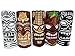 All Seas Imports Set of (5) Gorgeous Wooden Handcarved 12