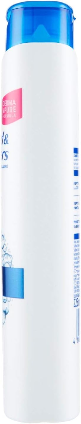 Head & Shoulders Shampoo Antiforfora 2 in 1 Classic Clean, 225 ml, 225 ml (Pack of 1) - Image 5