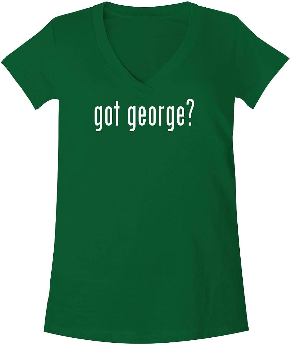 The Town Butler got George? - A Soft & Comfortable Women's V-Neck T-Shirt