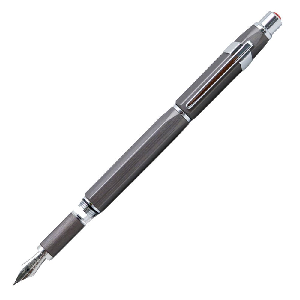 Twsbi Precision Gun Metal Fountain Pen (Stub 1.1)