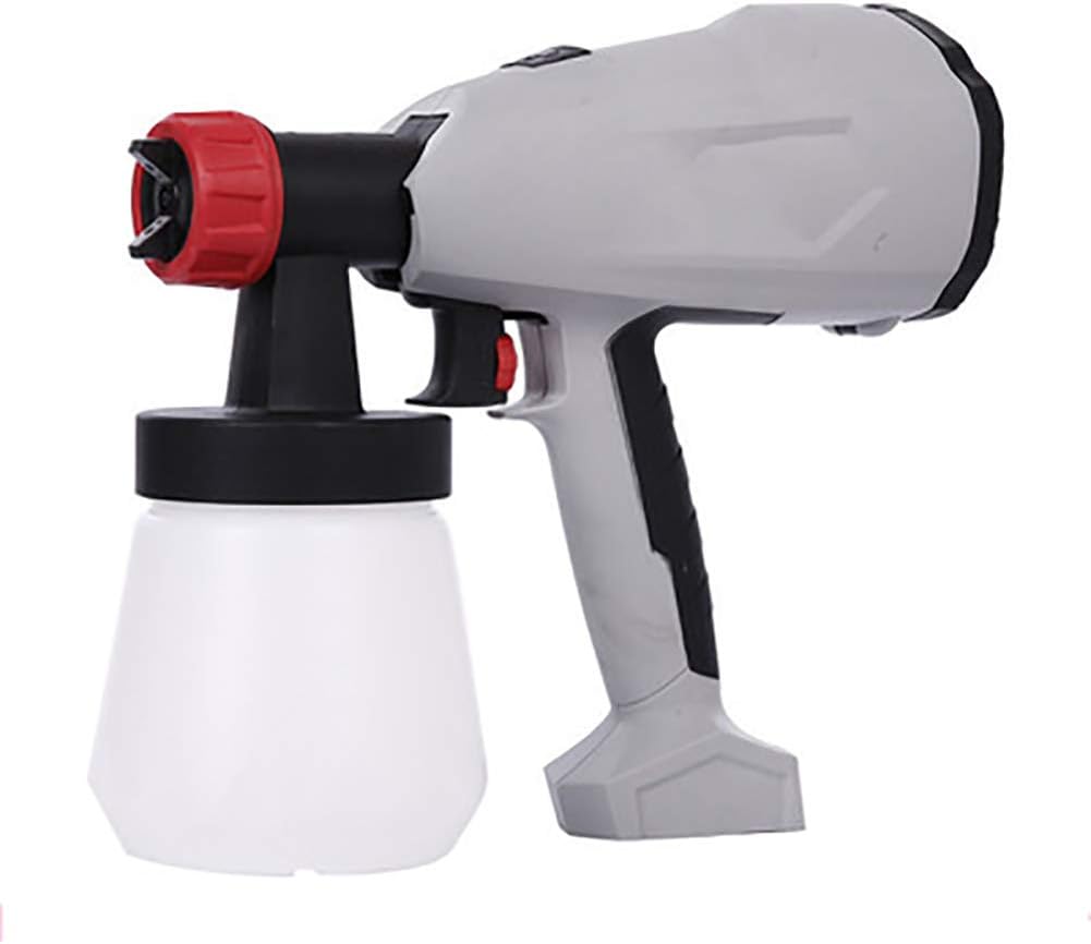 LTLCLZ Paint Spray Gun, Removable High-Pressure Multifunctional Electric Spray Machine Cake Chocolate Latex Paint Sprayer Household And Industry Tools, 700 Ml Capacity, 400W