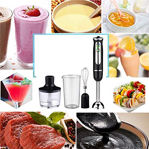 IREALIST 1 Blen 500W Multi-Purpose Electric Hand, 8 Speed Stainless Steel Stick Blender with 600 ML Breaker,Chopping Bowl (white01) - Thumbnail 5