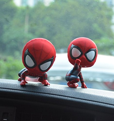 Bobble Head Spiderman Action Figure for Car Home Decoration (#2)