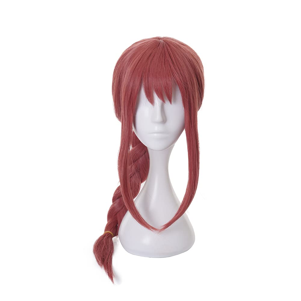 Anime Cosplay Wig for Chainsaw Man Cosplay Wig + Free Wig Cap (Makima)