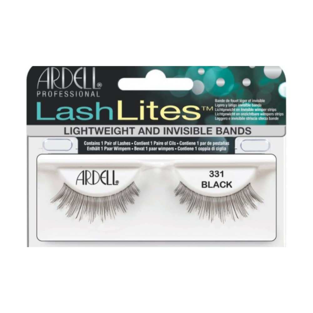 Ardell LashLites Eye Lashes, 331 Black