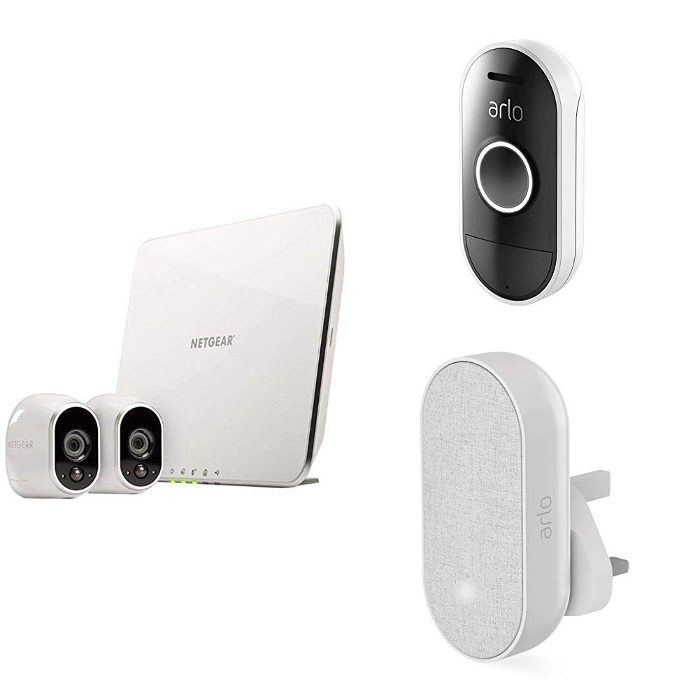 Arlo HD Wireless Home Security Camera System with Cloud Storage