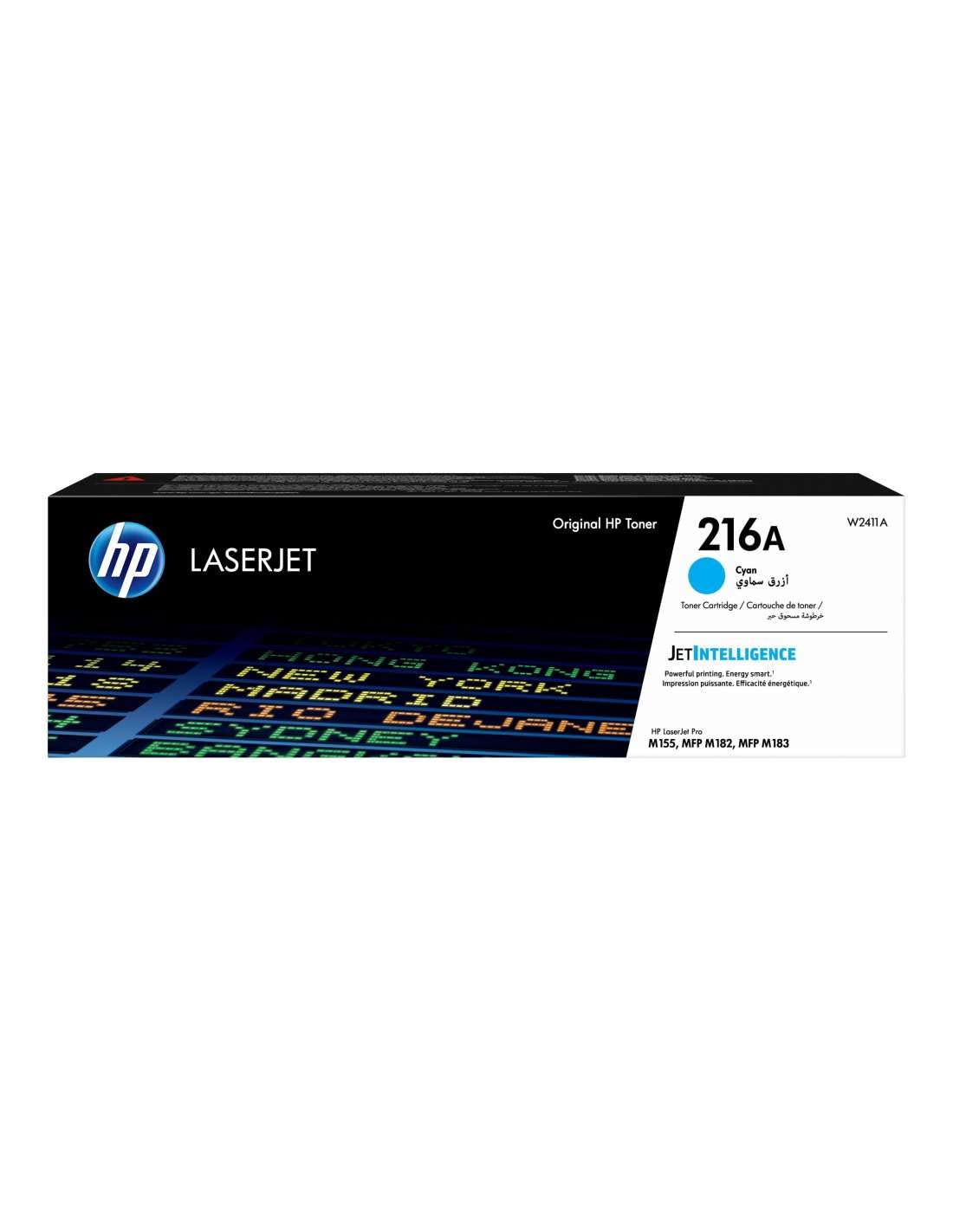 HP W2411A 216A Original LaserJet Toner Cartridge, Cyan, Single Pack