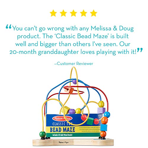 melissa and doug classic bead maze