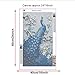DIY 5D Diamond Painting Kit by Numbers for Adult Kids, Full Drill Large Lucky Bird Peacock Animal Embroidery Painting for Home Wall Decor Painting Arts Craft (16