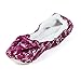 Snoozies Women's Lightweight Tweed Ballet with Bow Slipper Socks