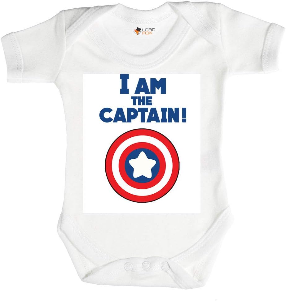 captain america baby grow