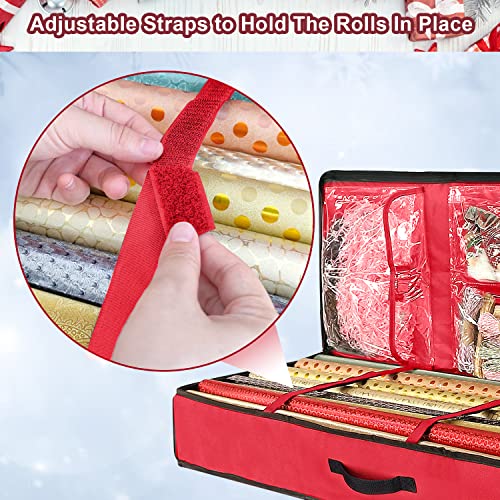 SumDirect 14x40inch Wrapping Paper Storage Containers - Gift Wrap ...