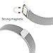 Vetoo 22mm Mesh Metal Milanese Replacement Watch Bands - 1pc Silver