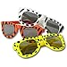 Totem World 24 Animal Print Sunglasses, Safari Party Favor Supply Pack, Assorted Leopard Tiger Zebra Print Design Shades