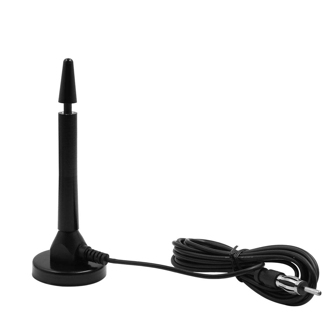 X AUTOHAUX DC 12V Flexible Signal Antenna FM AM Radio Aerial w/Magnetic Base