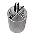 YBM Home Silver Mesh Quartet Cup Utensil Organizer Caddy 2373 (1)