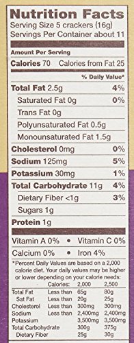 BACK TO NATURE CRACKERS, ORGANIC, STONEGROUND WHEAT, 6 OZ