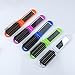 Gracefulvara Portable Travel Folding Hair Brush With Mirror Compact Pocket Size Comb Black