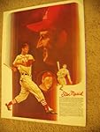 * STAN MUSIAL * Cardinals signed 1980's Coca Cola poster / UACC Registered Dealer # 212