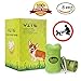 YITE Dog Poop Bags，Dog Waste Bags Doggy Bags 8 Rolls/120 Bags Pet Poop Bag Dag poop waste doggy Pets Includes Dispenser (green) (chery)