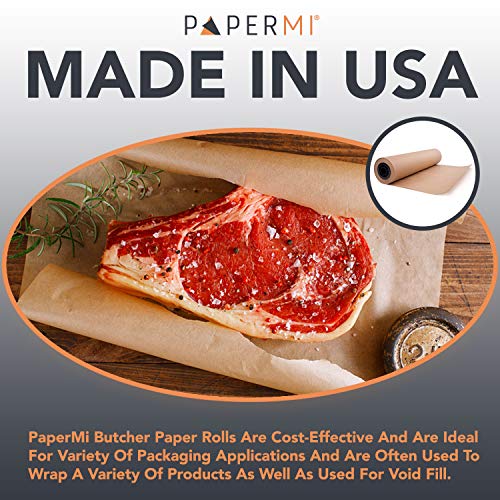Brown Butcher Paper Kraft Paper Roll Wrapping Paper for Beef Briskets
