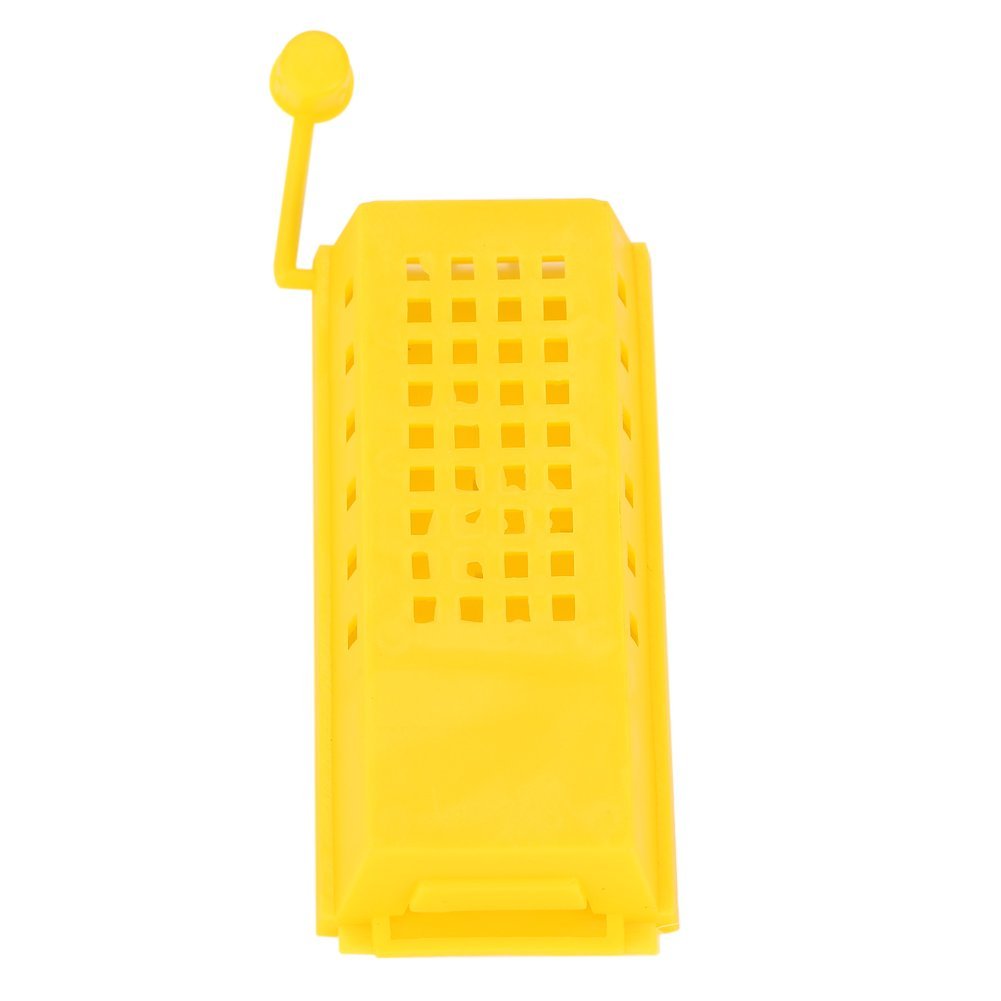 Functional Bee Plastic Queen Bee Cages Carrying Catcher Beekeeper Professional Plastic Catcher Trap Case Beekeeping Tool 10 Pcs