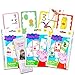 Peppa Pig Flash Cards Super Set Toddler Kids -- 3 Packs of Flashcards (Peppa Pig ABC Flash Cards; Colors, Shapes and Numbers; Addition; Bonus Stickers)