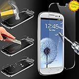 Tempered Glass for Samsung Galaxy S3 | S III | I9300, Case Army® Premium Ballistic Glass Screen Protector - Protect Your Screen from Scratches and Drops - 99.99% Clarity and Touchscreen Accuracy, Highest Quality Premium Anti-Scratch, Bubble-free, Reduce Fingerprint, No Rainbow, Washable Screen Protector and Easy to Install Product.