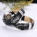 iStrap Leather Watch band -Alligator Grain Embossed Pattern Calfskin Replacement Strap-Stainless Steel Deployment Buckle with Push Buttons-Bracelet for Men Women-18mm 19mm 20mm 21mm 22mm 24mm