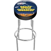 ARCADE1UP Stool Adjustable Height 21.5 inches to 29.5 inches (Space Invaders)