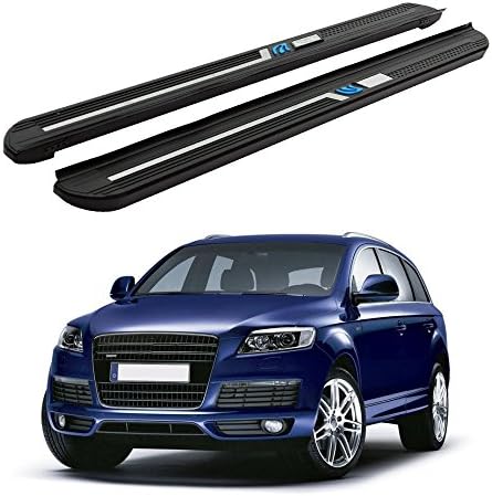 サイドステップ 車のペダル Fits For 流行のアイテム Audi Q7 06 15 Nerf 自動車ペダル Board Side Running Step Bar
