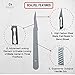 Disposable Sterile Scalpels (15 Pack) - Size #11 High Carbon Steel Blades with Plastic Handle for Dermaplaning, Crafts, Podiatry, Wood Model Making, Mycology, Plant Cutting and more