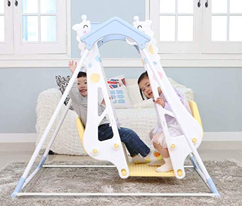 Baby center india Popo Swing Double (Yellow)
