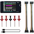 MINIWARE Pocket Logic Analyzer LA104, Portable Mini Size Handheld, Built-in Rechargeable Battery, 4 Channels, Max Sampling Rate 100Msa/s, SPI/I2C/UART Protocol, Entry Level Logic Analyzer for Beginner