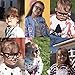 Retro Rewind Kids Toddler Hello Kitty Clear Lens Non-Prescription Nerd Costume Glasses for Little Baby Girls Age 0-4