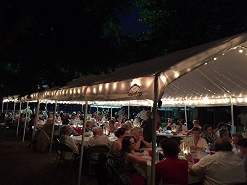 image for ShelterLogic Party Tent with Enclosure Kit, White, 10 x 20 ft.