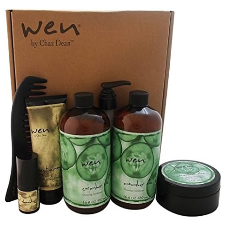 Buy Wen Hair Care Deluxe Kit Cucumber Aloe By Chaz Dean For