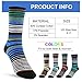 Tselected Women's Classic Dress Socks Colorful Warm Funny Casual Crew Vintage Style US Size 6-11 5 Pack