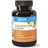 Turmeric Curcumin Bioperine Capsules Supplement: All Natural Pills w Ginger & Black Pepper Extract for Best Absorption - 95% Curcuminoids - High Potency Turmeric Supplements - Supports Joint Health