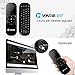Air Remote Mouse with Keyboard for Android tv Box 8.1,V VONTAR 2.4GHz Mini Wireless Keyboard with Gyro for Android Box/Laptop/PC/Projector/X96 Mini T9 /Media Player W1
