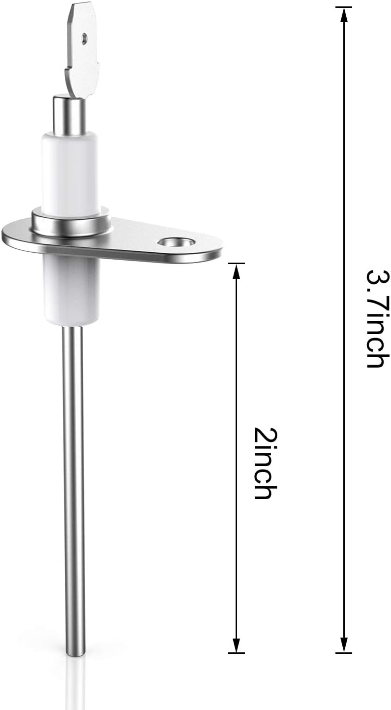 OEM Upgraded Qualified Furnace Flame Sensor Replacement for Goodman 0130F00010 B11726-06, 2 Pack - - 