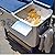 Tommy Bahama 100 Qt Stainless Steel Rolling Party Cooler Patio Beach Portable Ice Cooler With Wheels With Portable Tray 130 Can Capacity