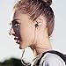 ULAK Bluetooth Headphones, Wireless V4.1 Sport Stereo In-Ear Noise Cancelling Sweatproof Running Headsets with APT-X/Mic for Apple iPhone 7/7Plus Samsung Galaxy S7 and Android Phones - Rose Gold