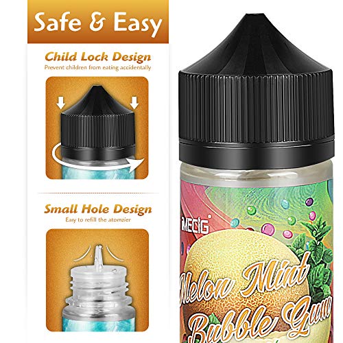 IMECIG® Premium E Liquid Vape Eliquid E Shisha Liquids Set für E Zigaretten/Elektrische Zigarette/E Shisha, Ohne Nikotin… – Bild 5