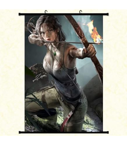 Amazon.com: Lawrence Painting Hot Tomb Raider Lara Croft Game